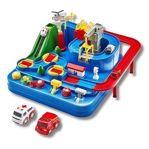 Smartcraft car Parking Adventure Toy for Kids /3+ Year Old Boys Girls/Pre Educational Learning Toy Puzzle Car Gift for Kids