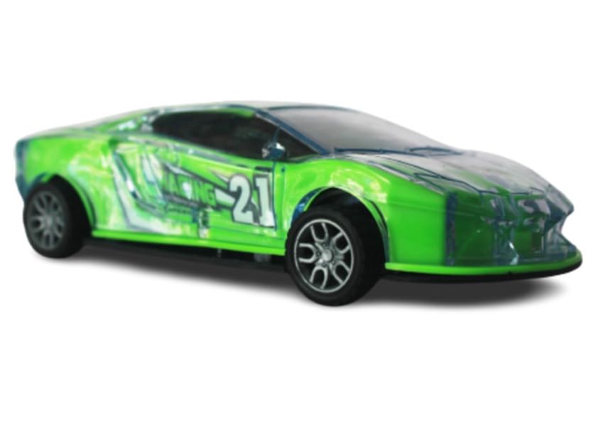 Smartcraft Racer Car with Lights and Sounds Push n Go Racer Car for Kids