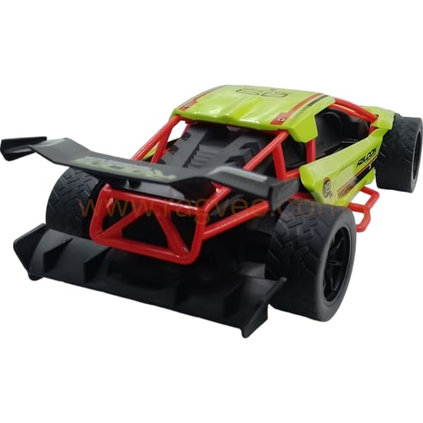 Racing Metal Model Super Sports Remote Control Car with Rubber Typres, Handle Remote, Slim Body, Rechargable.