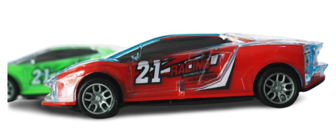 Smartcraft Racer Car with Lights and Sounds Push n Go Racer Car for Kids