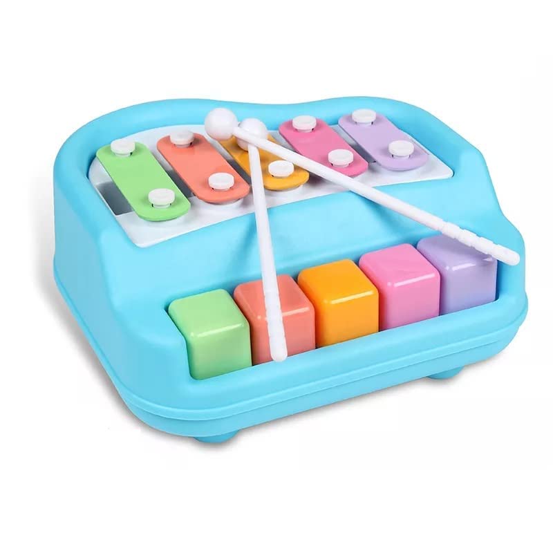 Musical Xylophone and Mini Piano, Non Toxic, Non-Battery, Assorted Color
