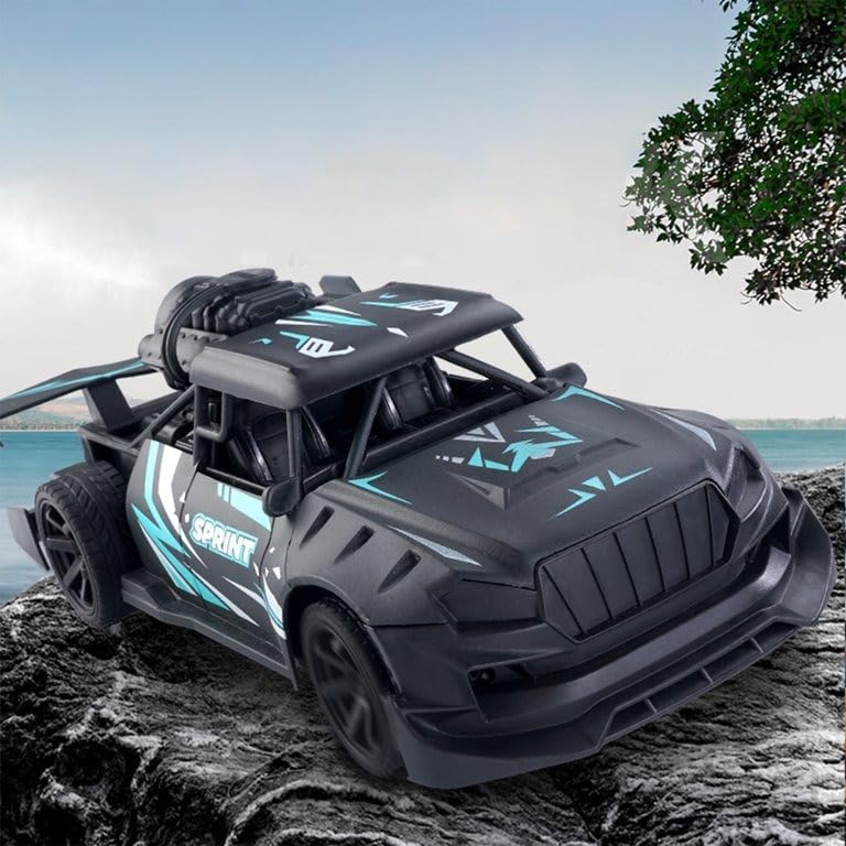 Smartcraft Spray Remote Control Car for Kids High Speed Race Drift RC Cars RC Monster Truck Off-Road Car Toy with Cool LED (Multicolor)