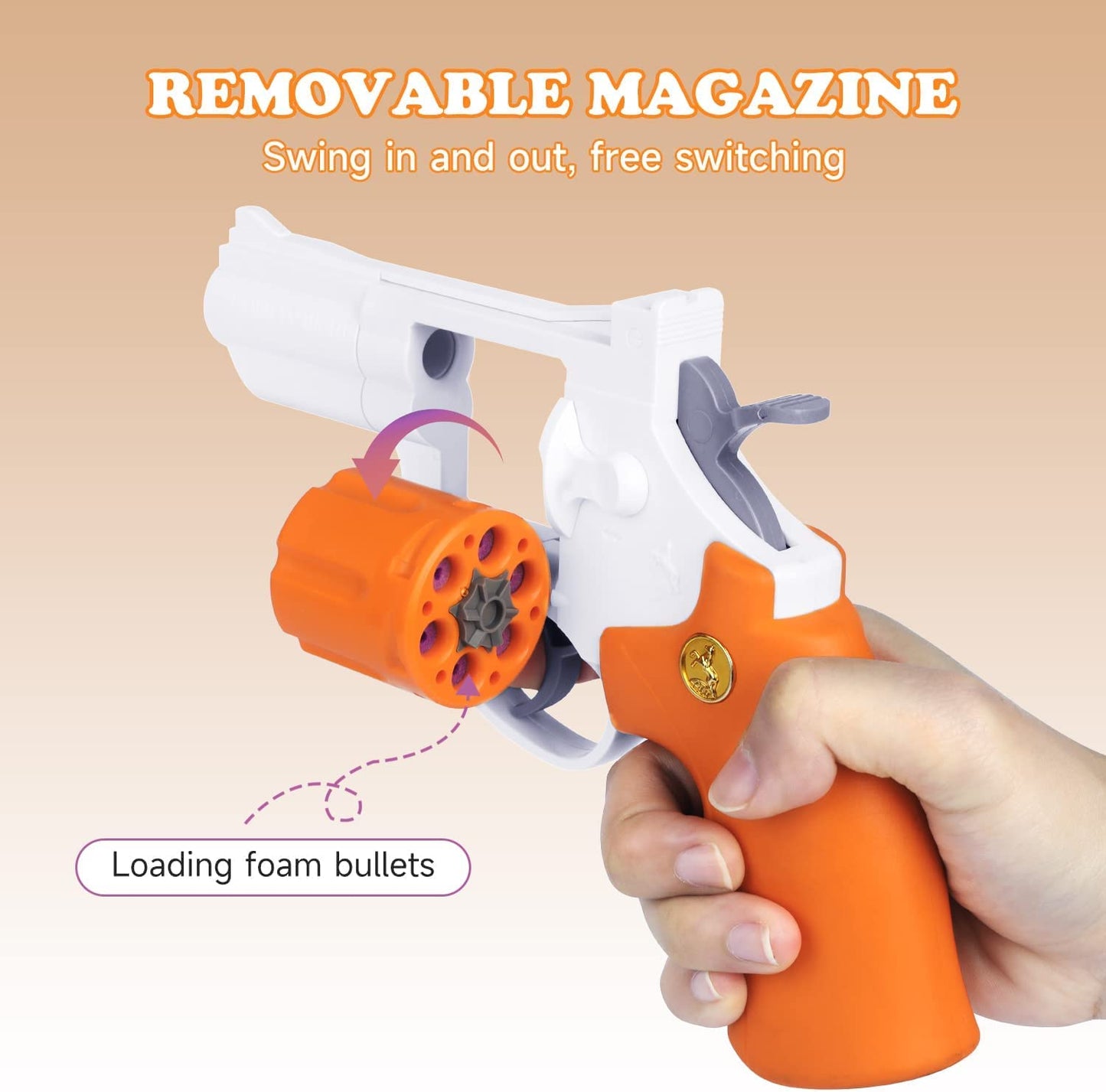 Soft Bullet Toy Guns Cool Toy, Safe Foam Bullets Darts, Education Toy