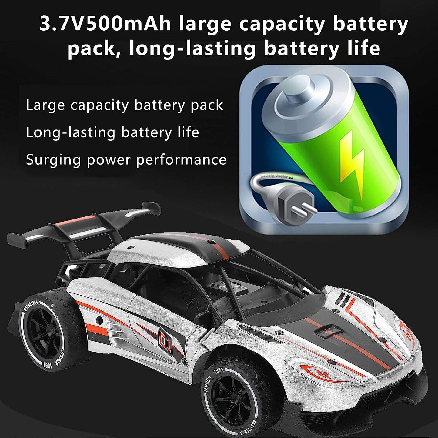 Smartcraft Drift High Speed Drifting Remote Control Car with High Power Motor Kids Racing Sport Toy