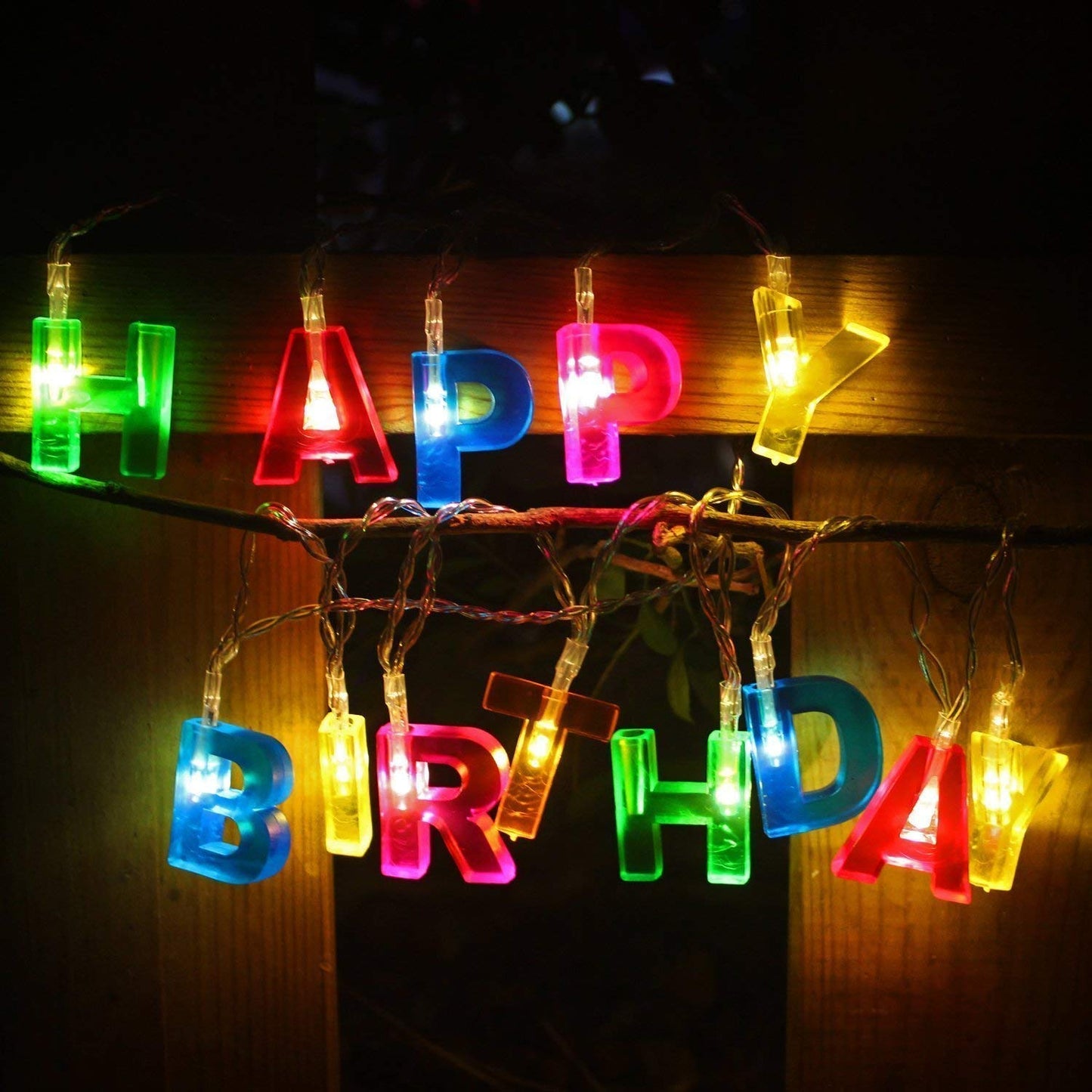 Happy Birthday Led, Neon Happy Birthday Sign, Happy Birthday Light Up Sign Battery Operated