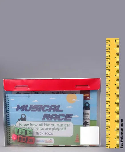 Music Instrument Book, Guitar, Flute, Piano Keyboard Board Game