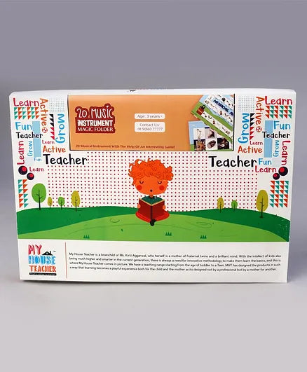 Music Instrument Book, Guitar, Flute, Piano Keyboard Board Game