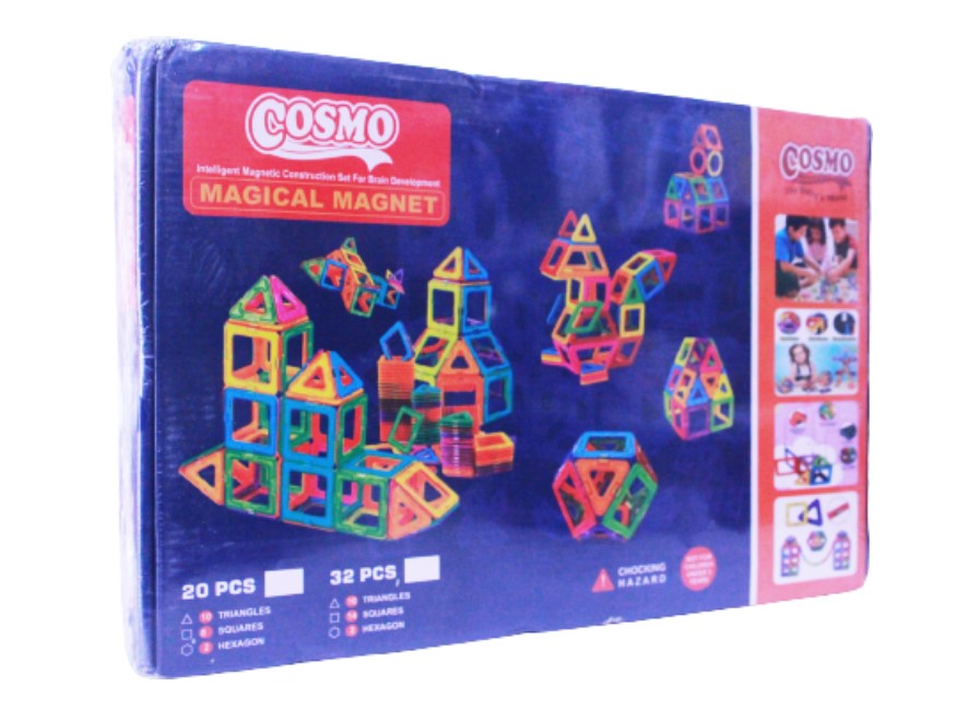 Smartcraft Magnetic Building Blocks Magnet Toys for Kids 3D Magnet Puzzles Stacking Blocks