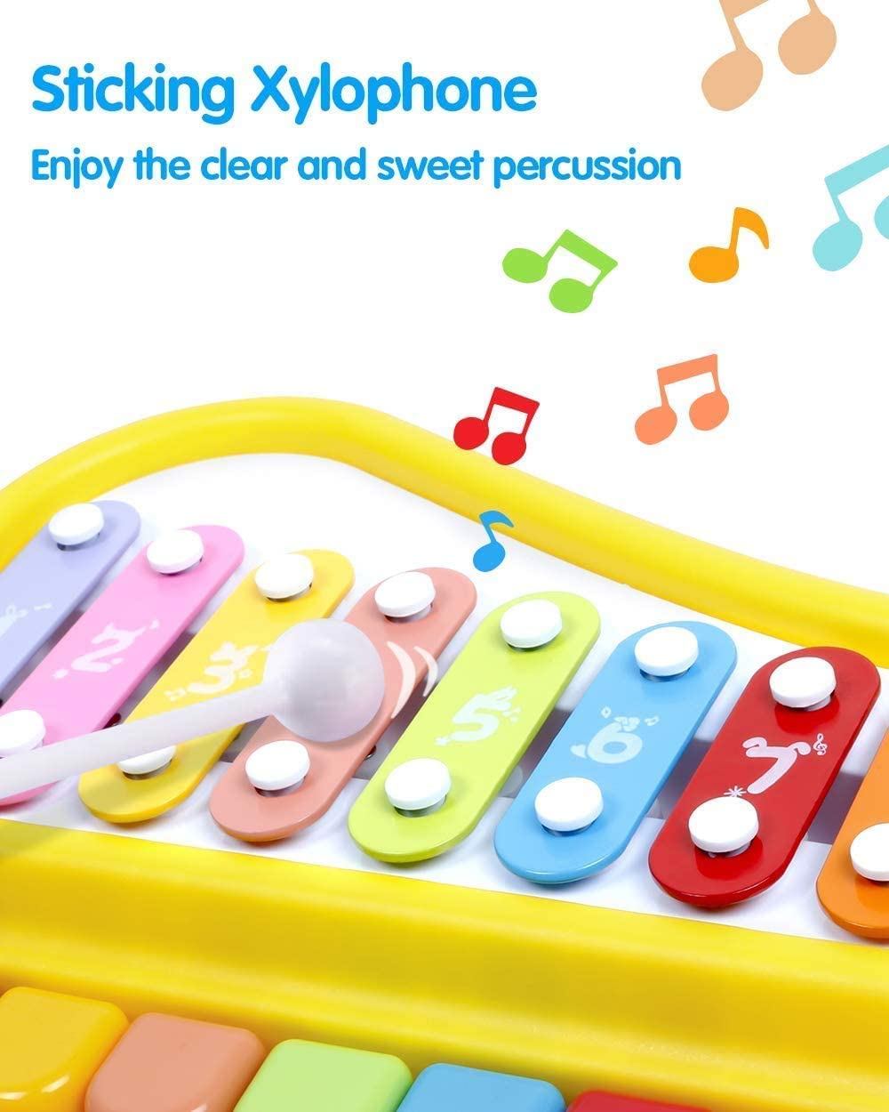 Piano Keyboard, Yamaha P45 2 in 1 Piano Xylophone For Kids, Educational Musical Instruments