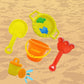 Sand Bucket Set, Sand Castle Building Set, Beach Set, Mini Beach Sand Bucket Toy Play Set