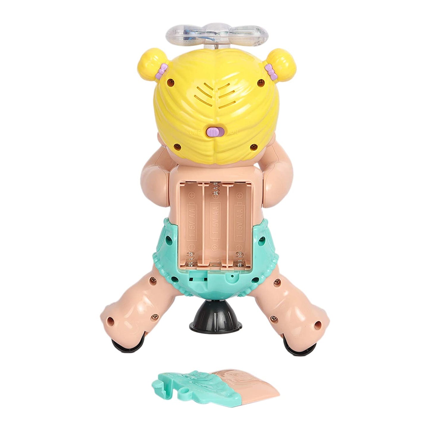Singing and Dancing Doll, 360 Degree Rotating Musical Dancing, Singing Doll with Bump & Sound