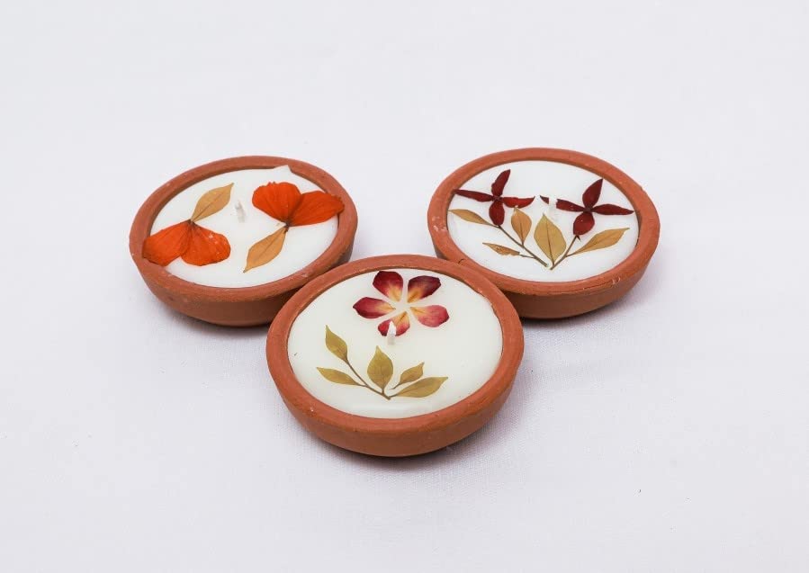 Scented Candles, Home Fragrance Spa Candle, 3 in 1 Combo Fragrance Candles (6cm) -Set of 3