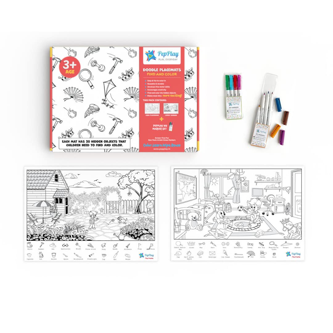 Mini Activity Kit, Art And Craft Kit, Art And Craft Set For Kids – Find & Color Series,  Kids Learning Activity Kit