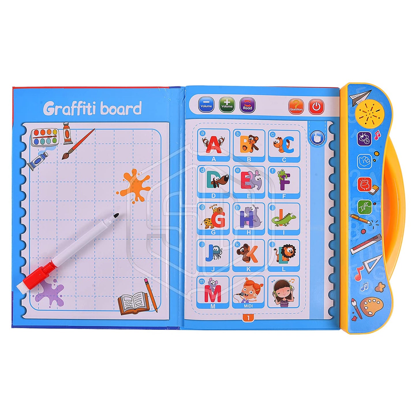 Artificial Intelligence Books, Interactive Children Book, Musical English Educational Phonetic Learning Book