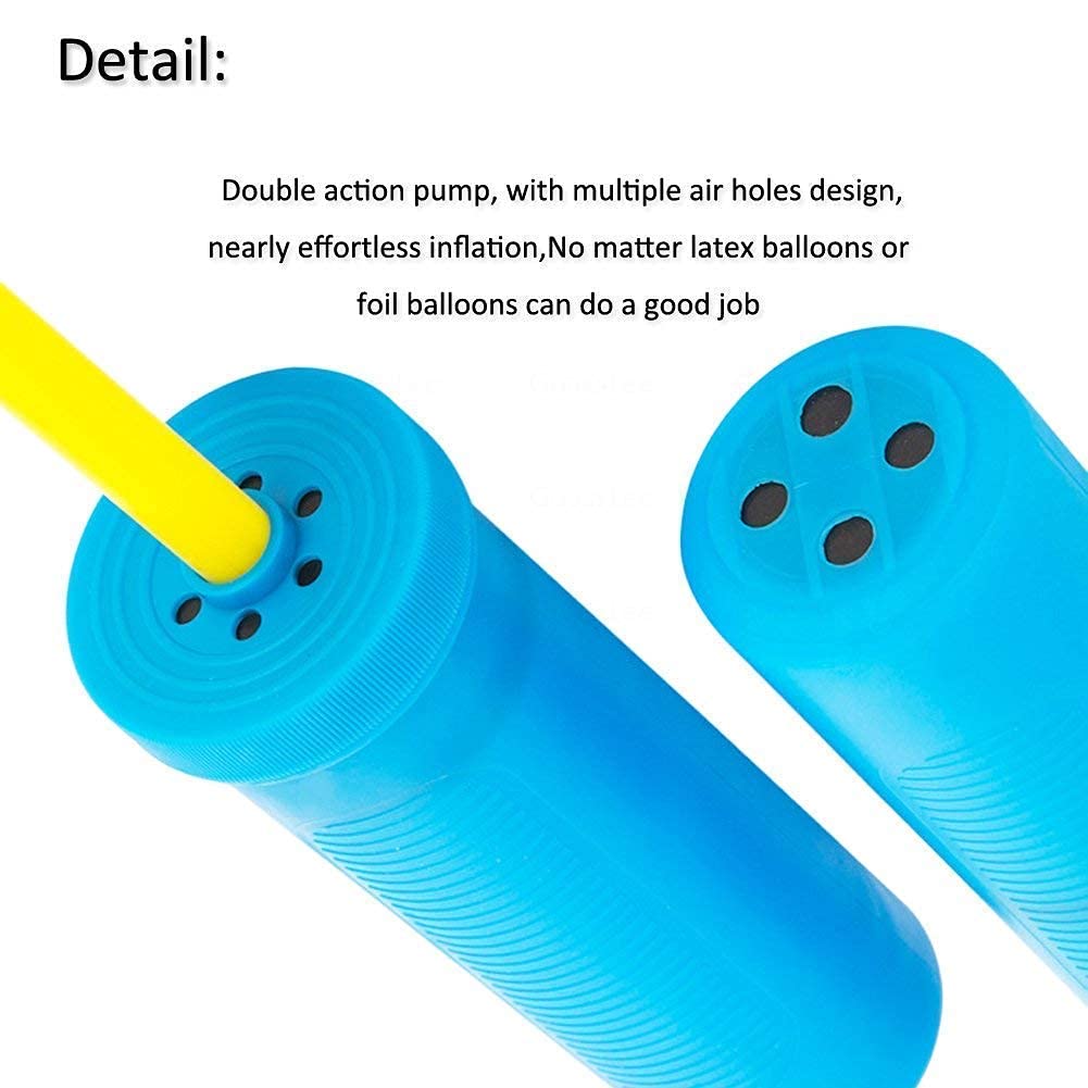 Balloon Pump, Hand Balloon Inflating Air Pump, Balloon Air Pump For Foil Balloon