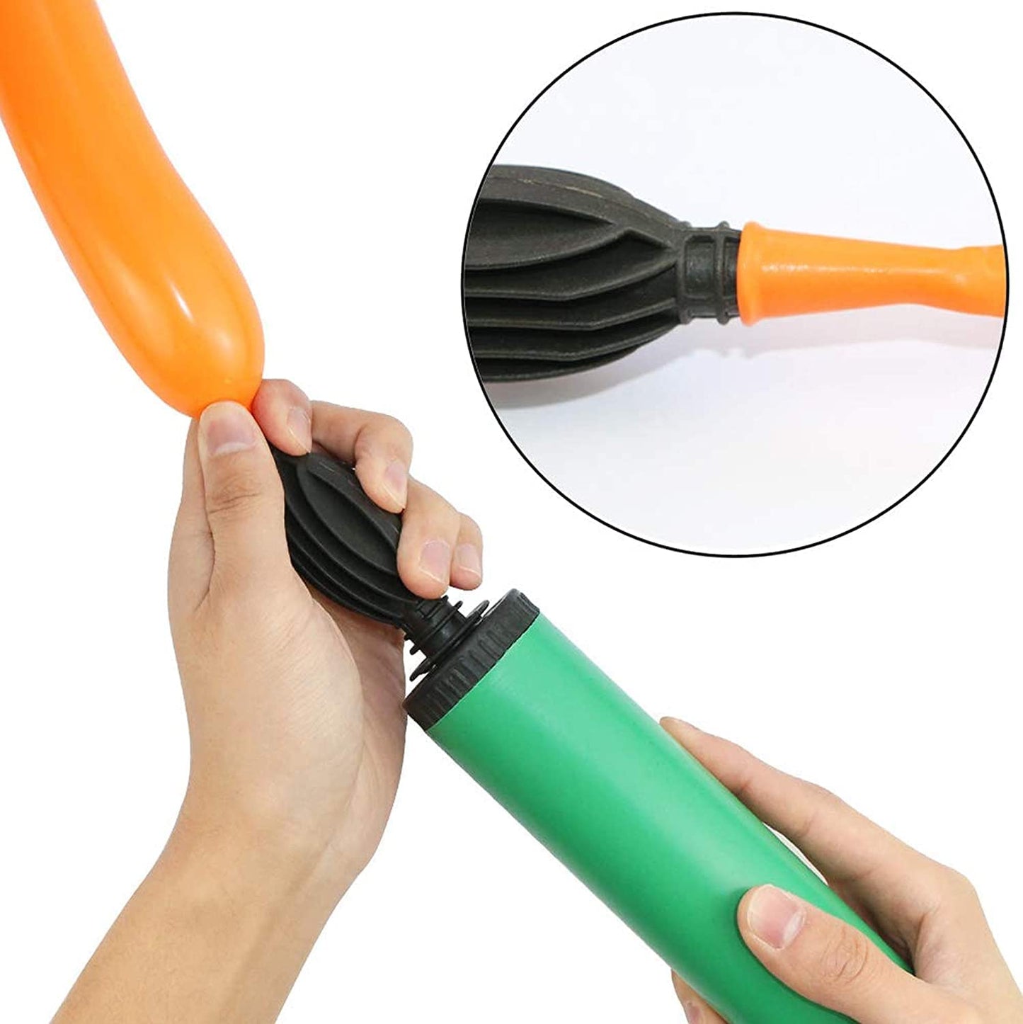 Balloon Pump, Hand Balloon Inflating Air Pump, Balloon Air Pump For Foil Balloon