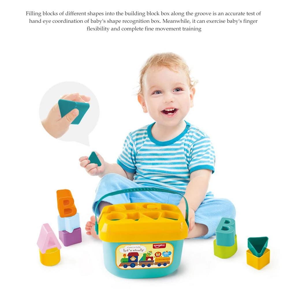 Baby Building Blocks, Building Block Toys For Kids, Alphabets And Shapes Learning Building Blocks