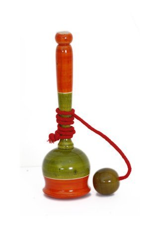 Wooden Toy For Kids, Cup And Ball Wooden Toy - Made In India