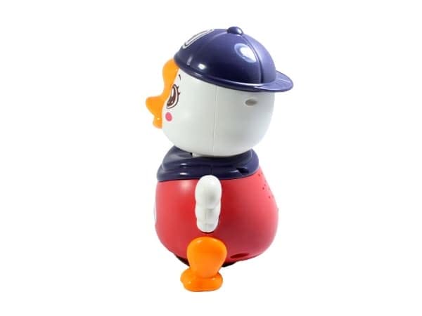 Duck Soft Toy, Children Stunt Electric 360 Degree Rotating Swing Duck Plush, With Light Effects Rotating