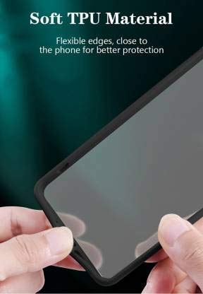 Translucent Back Case, Phone Case Cover Xiaomi Redmi Note 9 Pro/Pro Max/Poco M2 Pro
