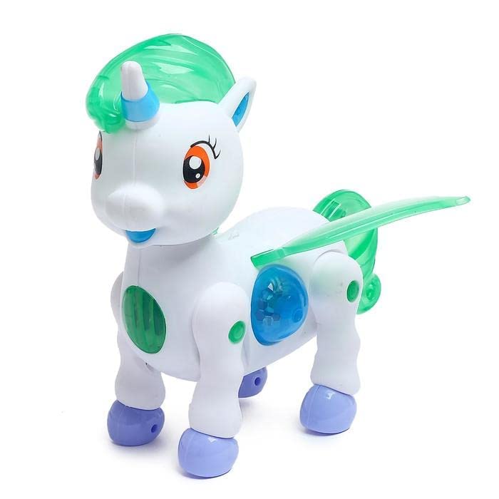 Rainbow Unicorn Toy, Unicorn Electric Pet Light And Sound Pink Unicorn Toy (pack Of 1)