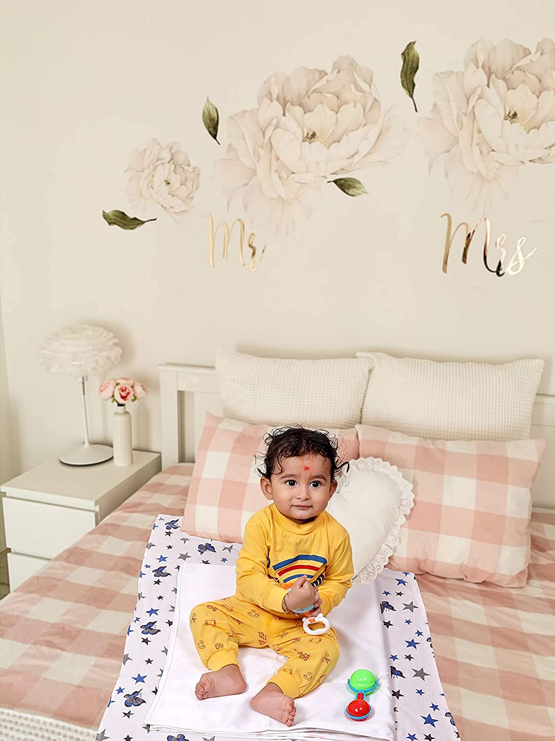 Baby Photo Shoot Blanket, Blanket And Props For Baby's Monthly Photo Shoot