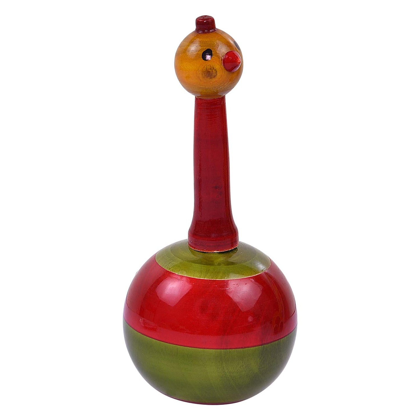 Wooden Balance Toy, Handcrafted Wooden Balancing Duck "made In India"-10cms