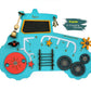 Tractor Wooden Busy Board For Fun Game With More Than 10 Activities With Stand
