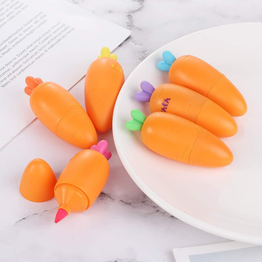 Carrot, Highlighter Marker Pen, Highlighter Pen For Drawing