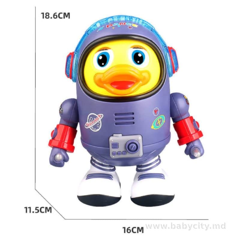 Duck Dance, Dance Singing Duck Toys With Led Light For Kids, Funny Space Duck Dolls Glow Play Toy For Baby