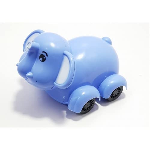 Elephant Plush Toy, Elephant Soft Toy, Lovely Friction Elephant Toy - Multicolor