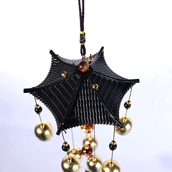 Metal And Wooden Wind Chimes, Wind Bell, Wind Chain Home Positive Energy Balcony Bedroom