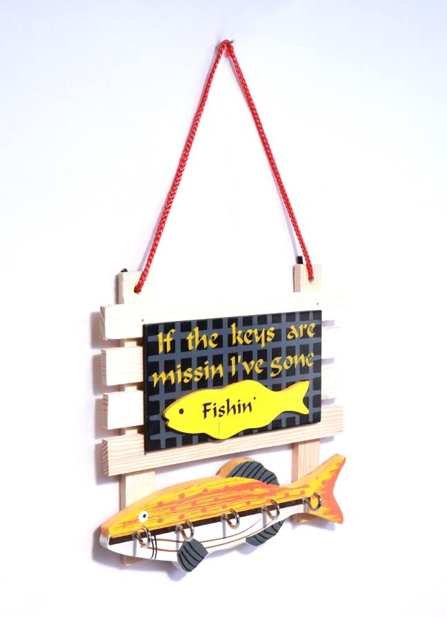 Key Holder For Wall, key Hanger, Fish Décor, Key Holder Wall Mount, Decorative Items For Home, Key Hooks For Hanging
