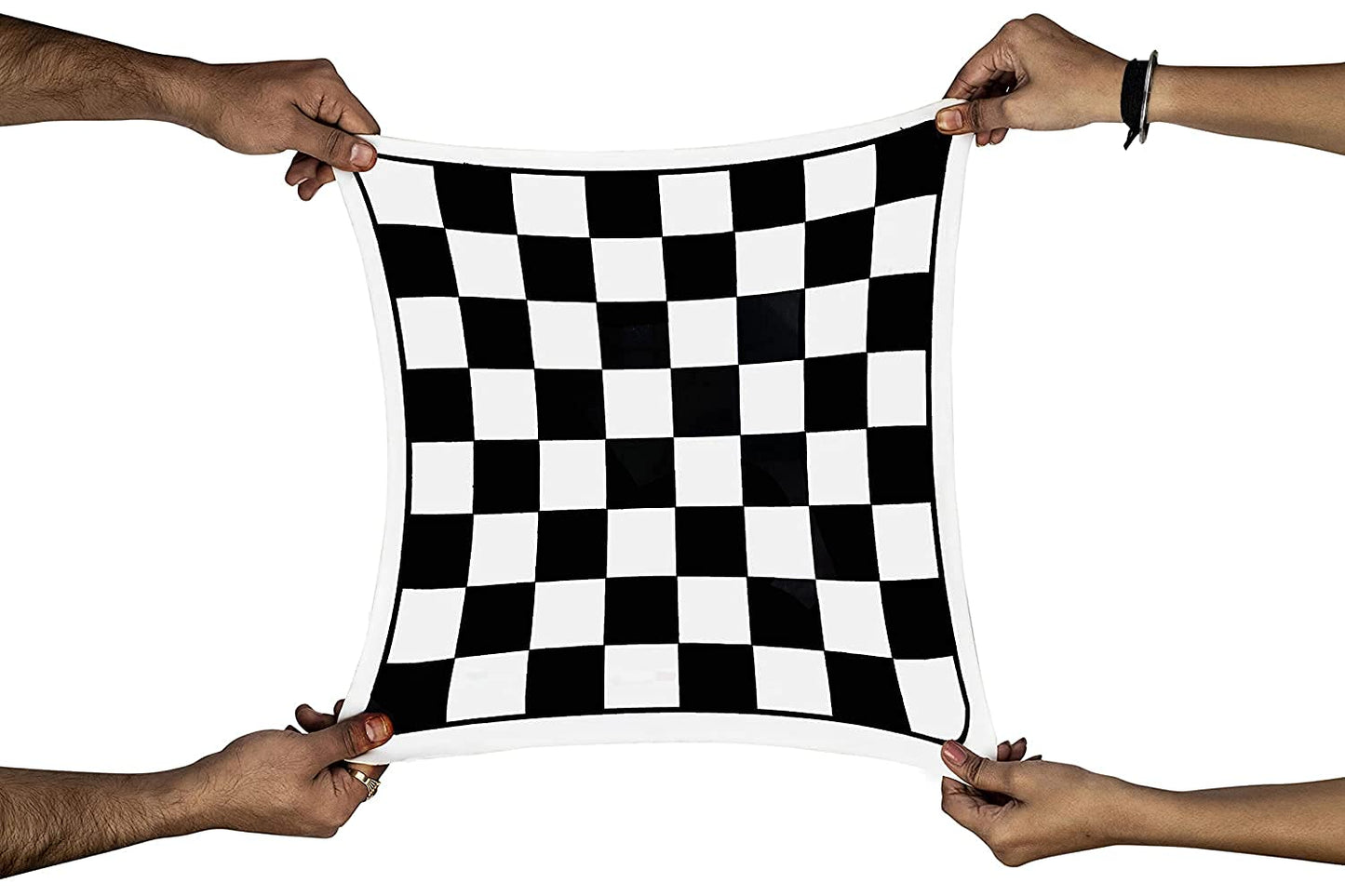 Travel Board Game, Chess Snake Ladders, Premium Clothes Finish Reversible Game Set, Travel Entertainment Game Set