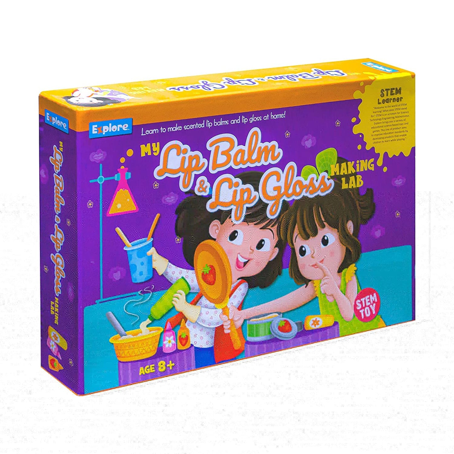 My Lip Balm & Lip Gloss Making Lab (Learning & Educational DIY Activity Toy Kit