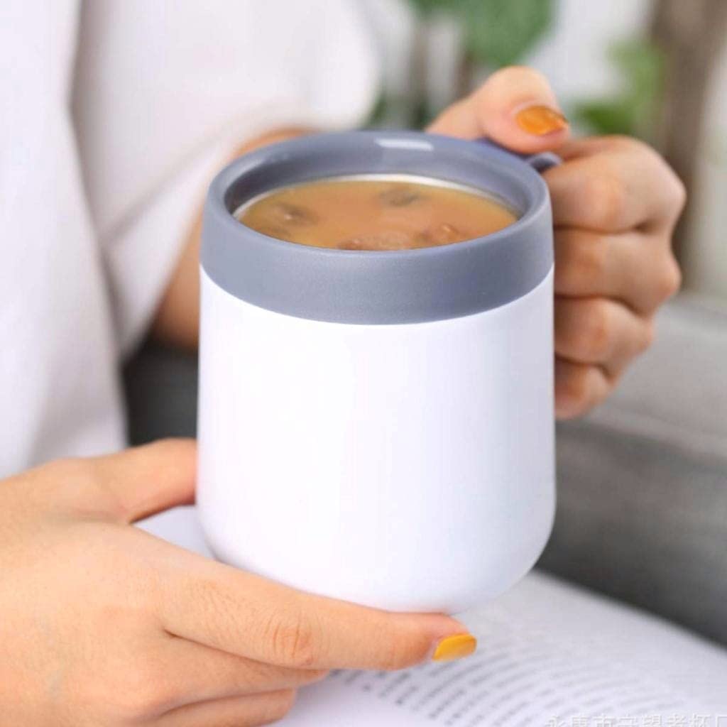 Coffee Mug With Handle, Stainless Steel Coffee Travel Mug / Tumbler, Double Wall Vacuum Reusable