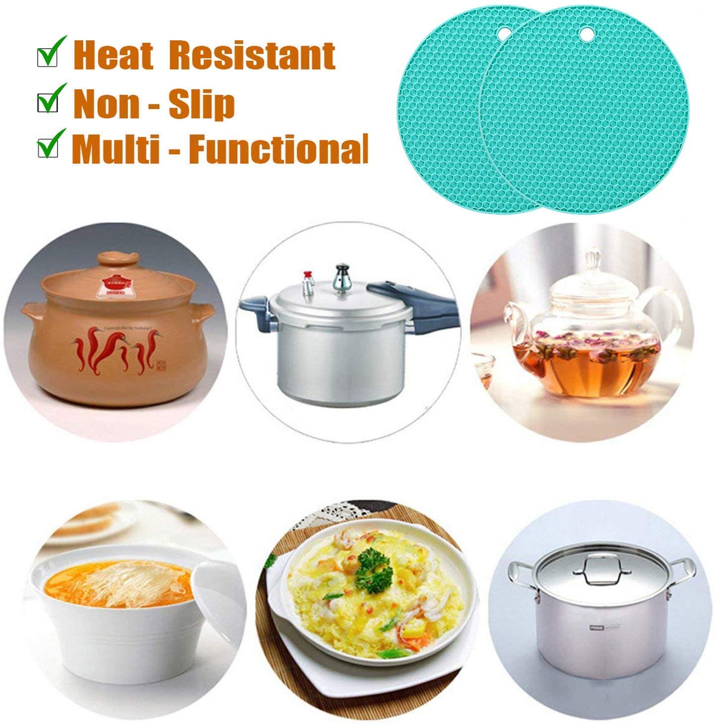 Mats For Hot Pans, Silicone Mats For Hot Pot Holders, And Heat-resistant Mat Pads