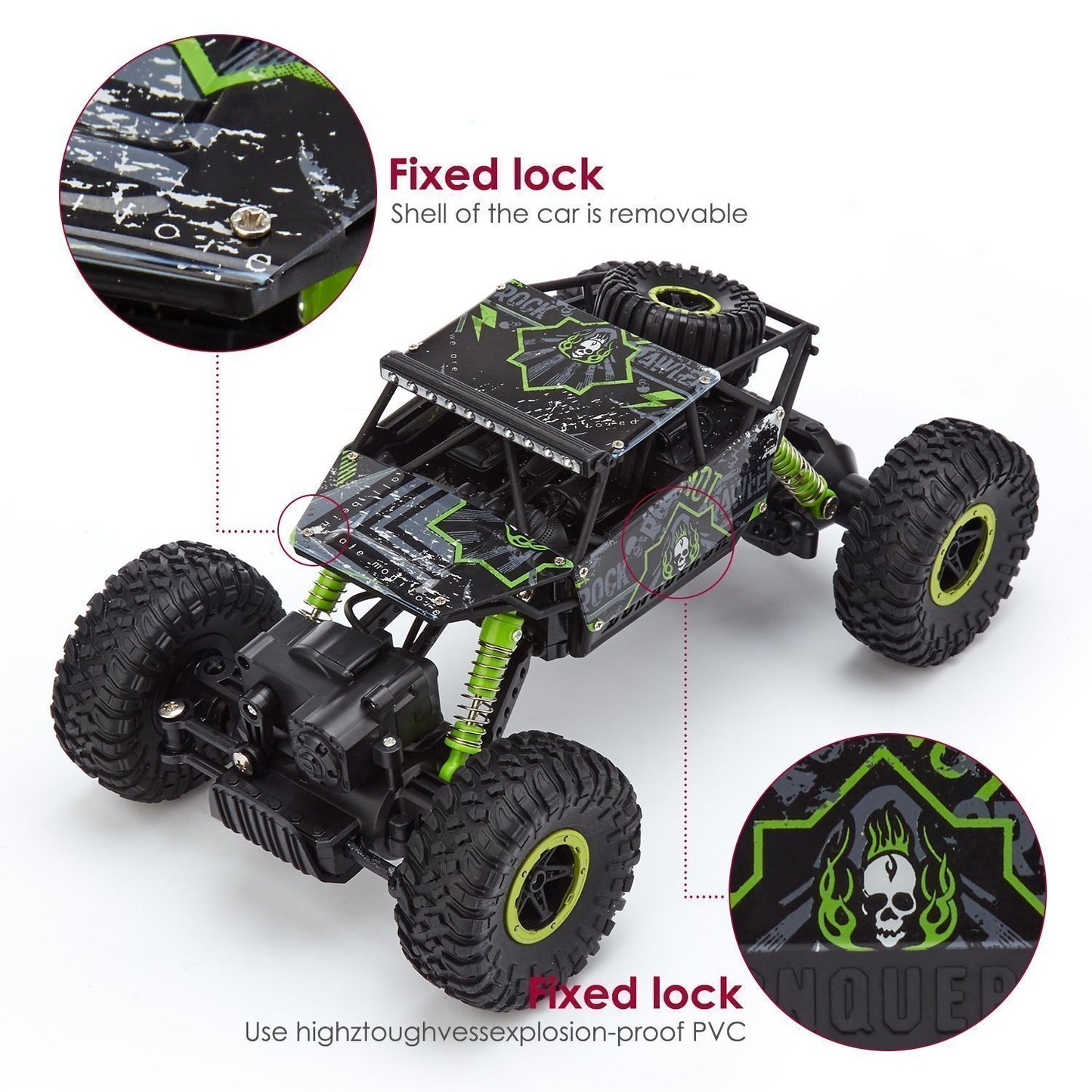 Trucks For Kids, Rock Crawler Off Road Race Monster Truck, Rock Trucks For Kids