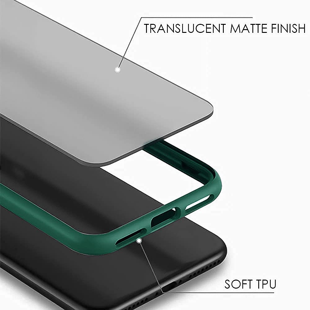 Translucent Back Case, Phone Case Cover for Xiaomi Redmi Note 10T 5G | Poco M3 Pro 5G| Protector 360 degree