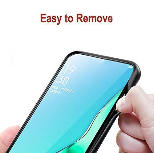 Translucent Back Case, Phone Case Cover for Oppo A74 5G
