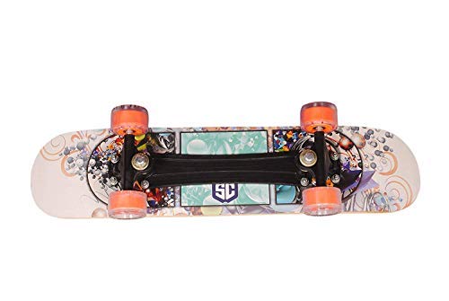 Skateboard For Kids, Fiber Skateboard Specially Designed With A Pro Pattern And Length Of 27" X 6.5" Width