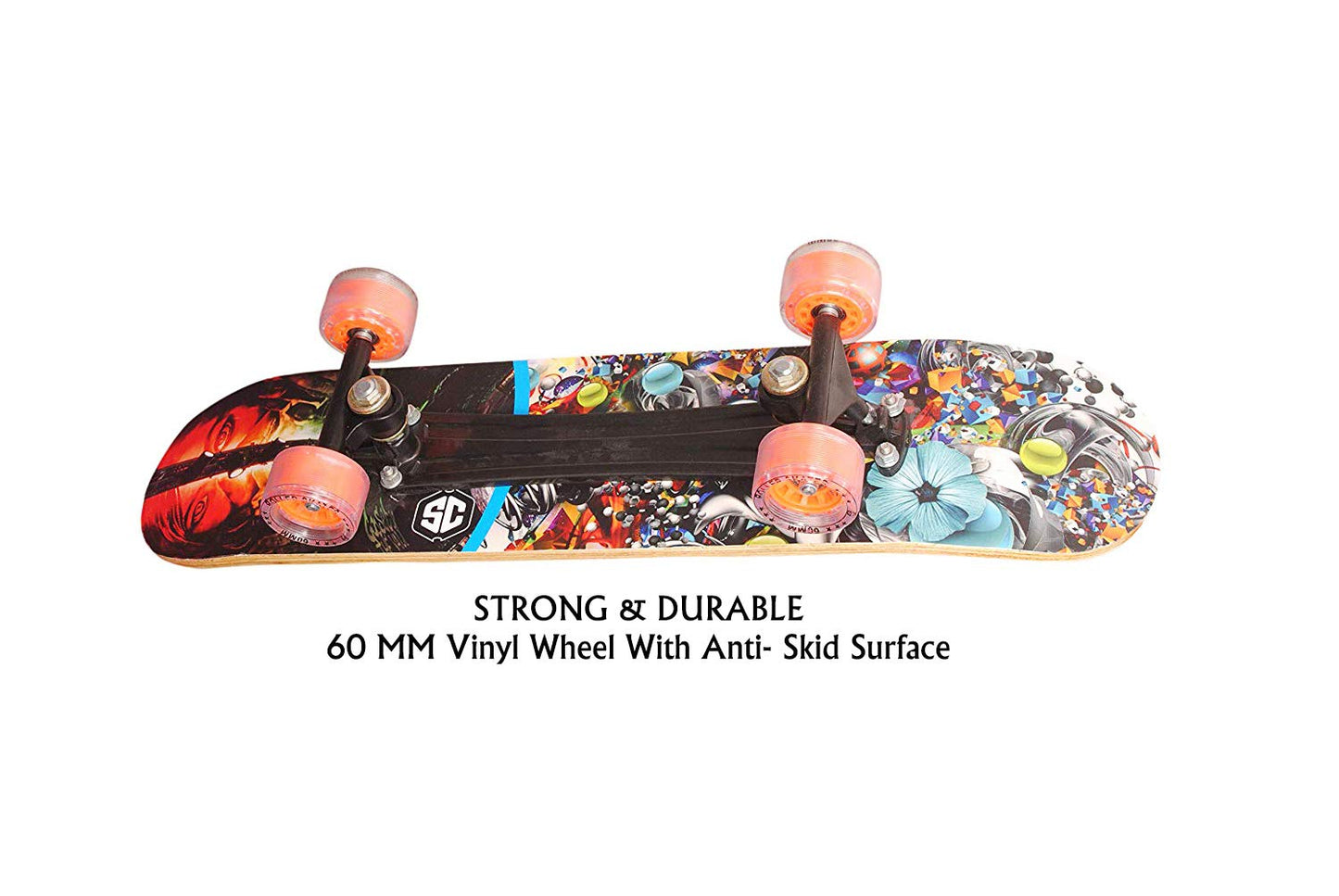 Skateboard For Kids -skating Board- Specially Designed With Grip Tape And Length Of 27" X 6.5"cm Width