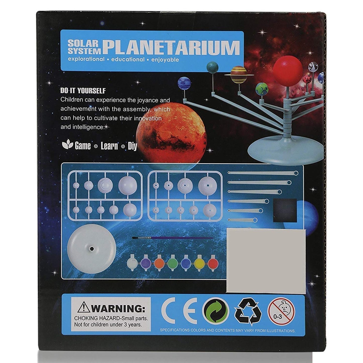 Learning Planet System Toy For Kids, Solar System Planets, Our Solar System Toy Set, Solar System Educational Toy For Kids