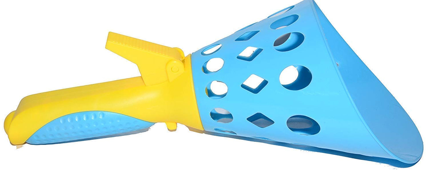 Plastic Click And Catch Twin Ball Indoor & Outdoor Game Toy Set For Boys & Girls
