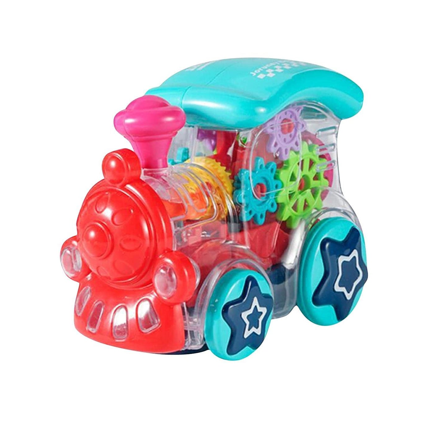 Train Toys For Kids, Train Game, Train Engine Concept Musical And 3d Lights Kids Transparent Vehicle