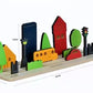 Mini City Wooden Theme Board , Puzzles and Story Making Creative Educational Toy
