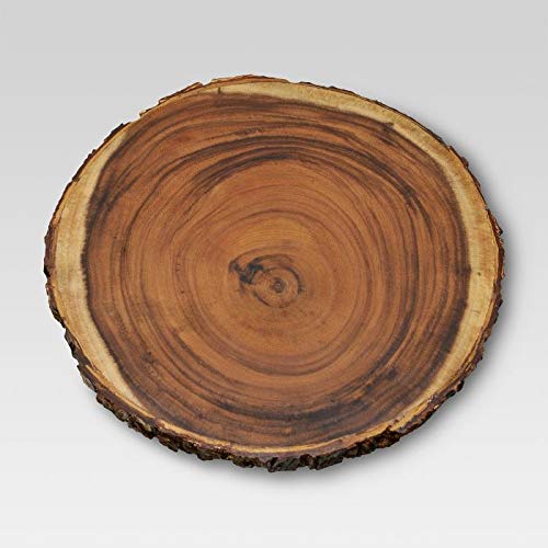 Wooden Platter With Knife, Handmade Wooden Long Platter With Handle For Serving Snacks, Starters, Salads