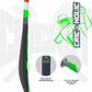 Jaspo Cric-Holic Heavy Duty Plastic Cricket Premium Bat for All Age Groups(Full Size) PVC/Plastic Cricket Bat  (0.880 kg)