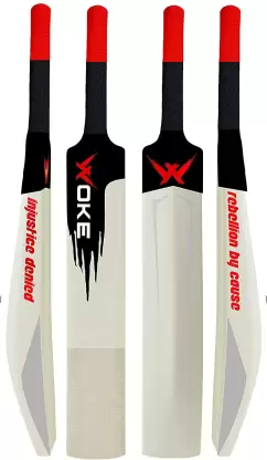 woke Stalwart Heavy Duty Plastic Cricket Bat,Full Size(34”) -NATURAL PVC/Plastic Cricket Bat  (850 g)