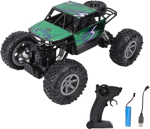 Smartcaft 1:14 Scale Powerful Racing Metal Rock Crawler 4 Wheel Drive Remote Control Rock Climber High Speed Monster Racing Car Offload Pioneer